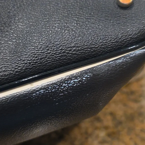 Kate Spade Black and White Striped Tote Bag - Picture 8 of 14